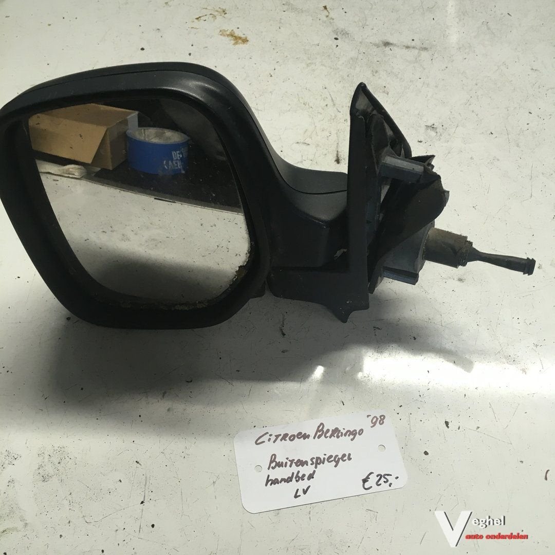 Citroen Berlingo 1998  Buitenspiegel handbed Linksvoor, -, Utilisé, -, -
