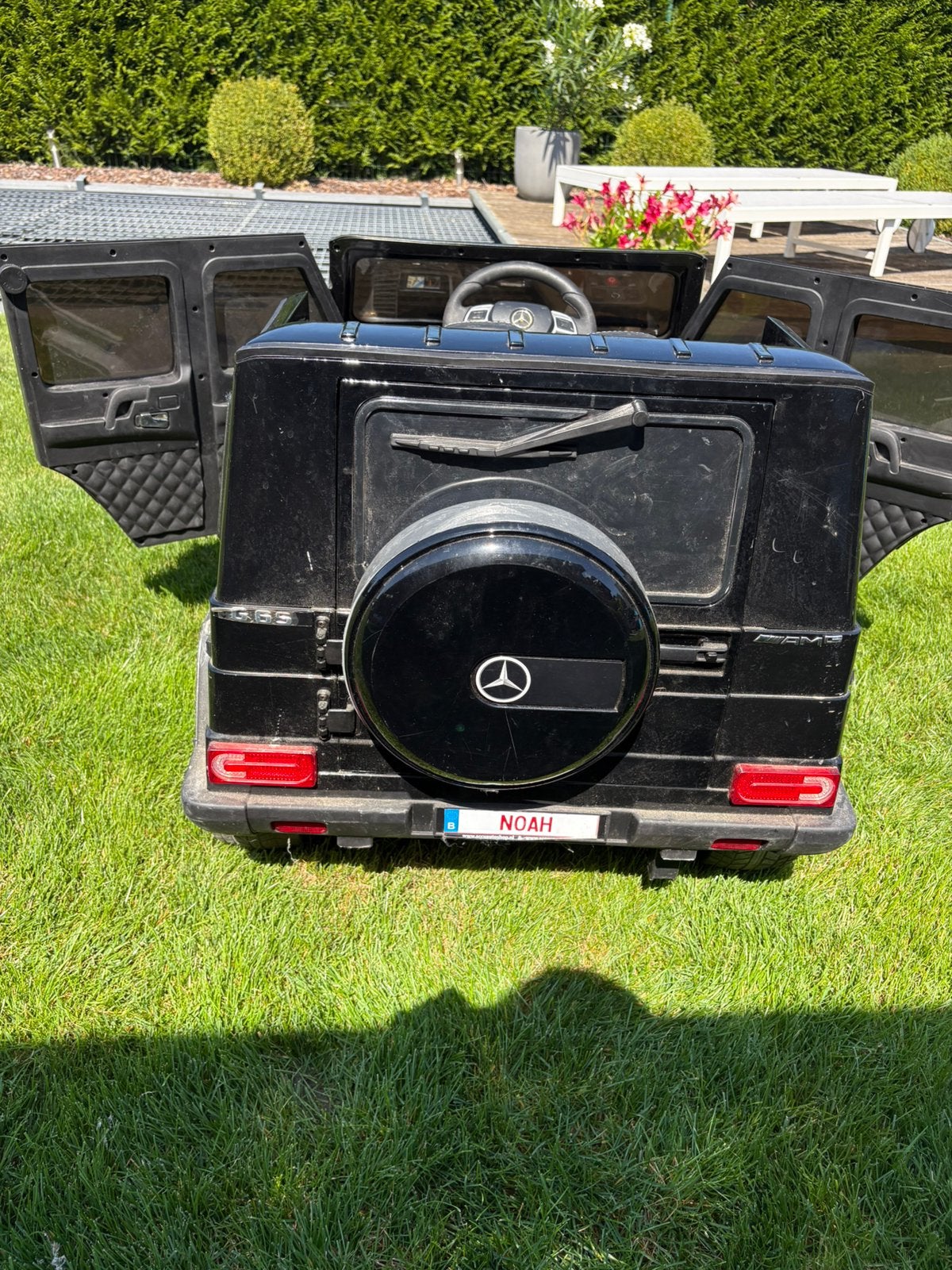 Mercedes kinderauto AMG Accu, Utilisé