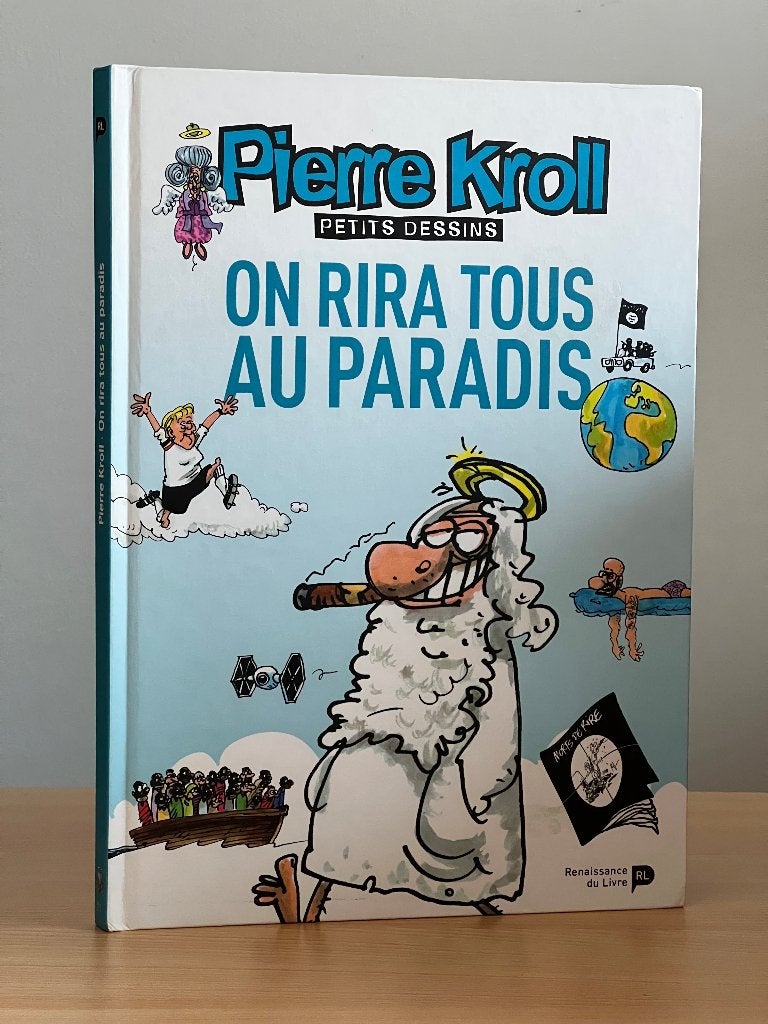 BD Pierre Kroll - 21 - On rira tous au paradis (2015), Livres, BD, Enlèvement ou Envoi, Pierre kroll, Une BD, Comme neuf