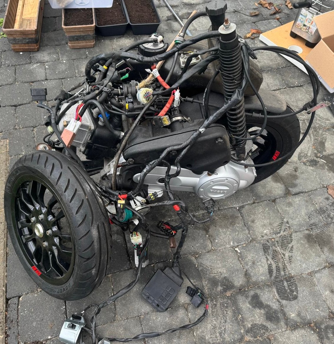Vespa Sprint Euro 4 Blok, Fietsen en Brommers, Ophalen, Gebruikt, Blok, Vespa