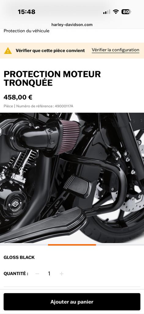 Harley Touring valbeugel, motorbescherming, motorbescherming, Motoren, Ophalen of Verzenden, Nieuw
