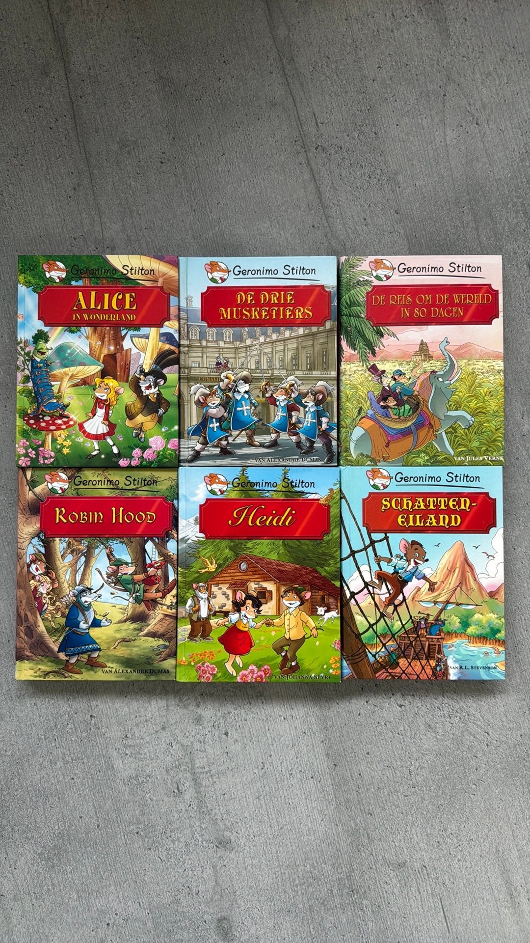 Geronimo Stilton - Reeks met 6 klassiekers, Ophalen, Nieuw