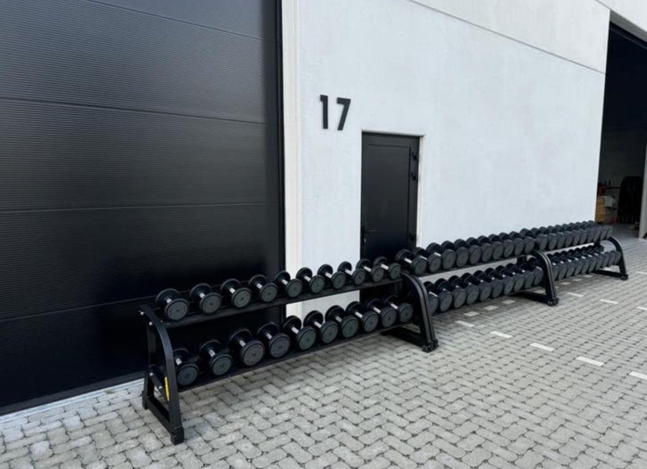 Haltères Technogym 4-40 kg dernier modèle comme neuf !, Enlèvement ou Envoi, Comme neuf