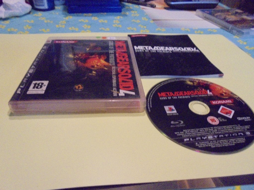 Playstation 3 Metal Gear Solid 4 Guns of the patriots (CIB), Vanaf 18 jaar, Vechten, Verzenden, 1 speler