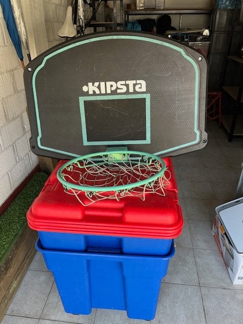 basketbal ring voor muurbevestiging, Sport en Fitness, Ophalen, Gebruikt, Ring, Bord of Paal