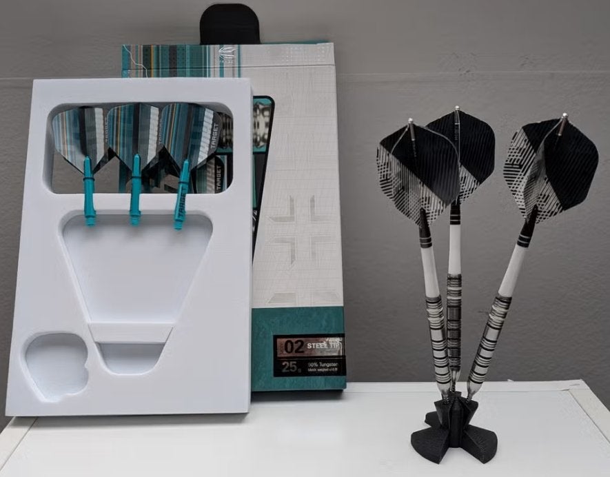 Target Hydro dartpijlen, Sport en Fitness, Darts, Ophalen of Verzenden, Zo goed als nieuw, Pijlen