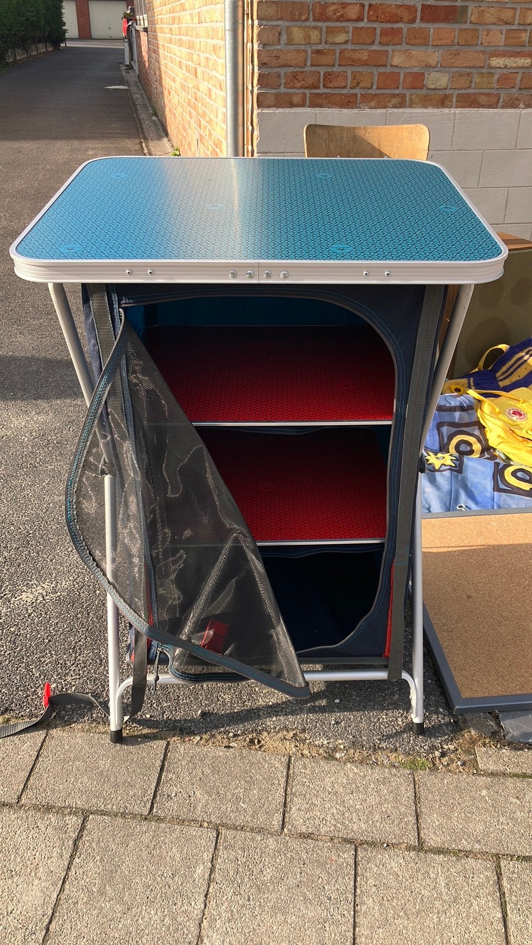 Armoire de camping, Caravanes & Camping, Enlèvement, Comme neuf, Armoire de camping