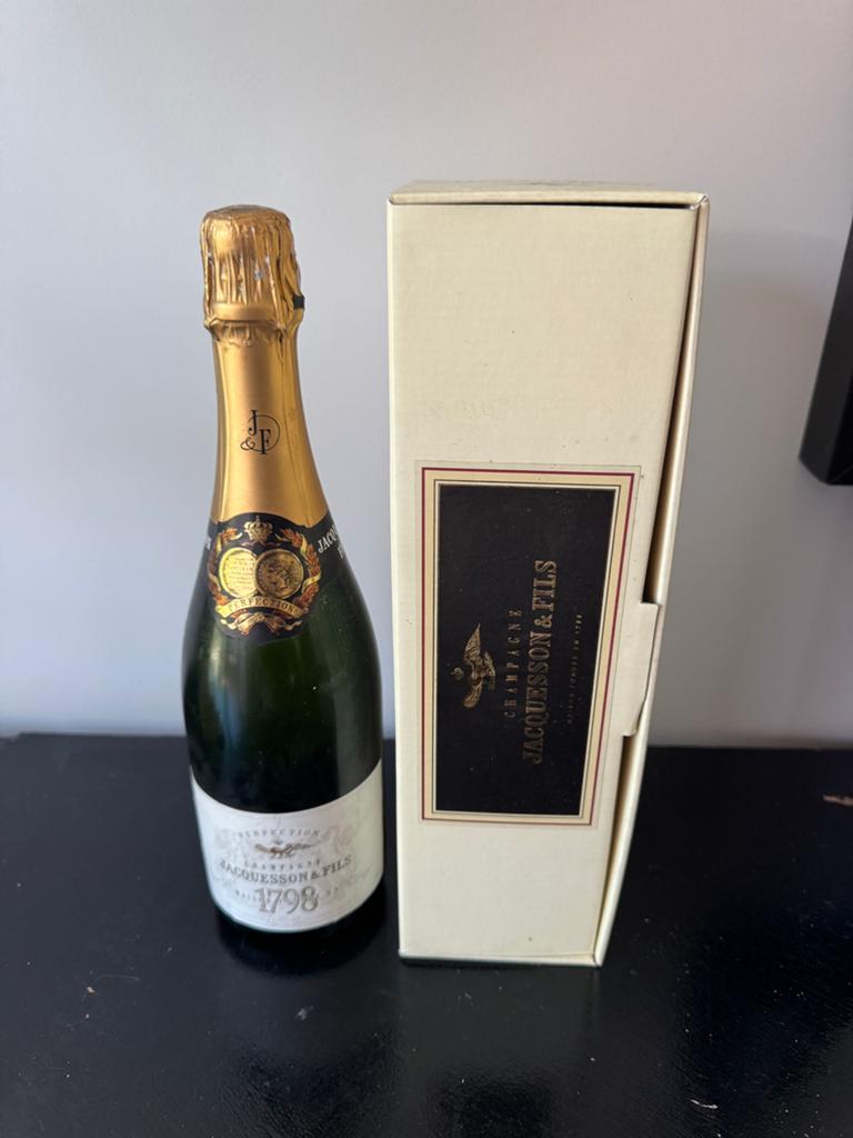 Champagne Jaquesson & Fils, Collections, Enlèvement, Comme neuf, Champagne