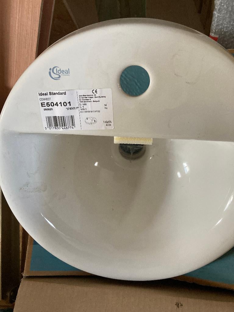 Ideale standaard wastafel in de badkamer, Ophalen of Verzenden