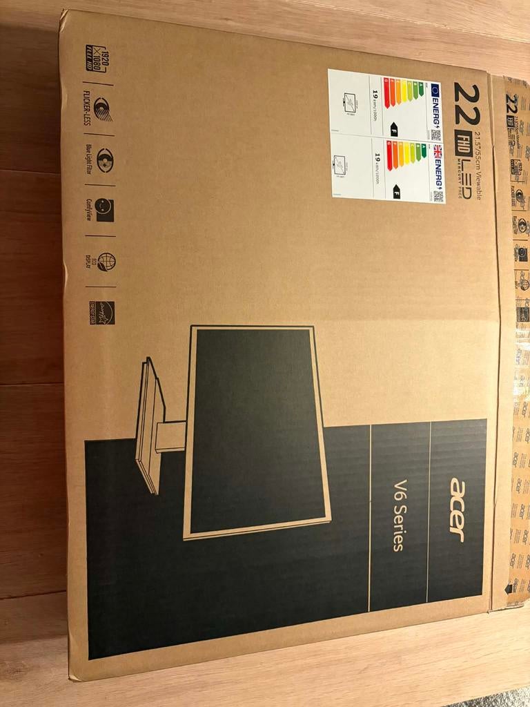 Écran ACER v6 serie, 22 FHD LED, Enlèvement ou Envoi, Neuf