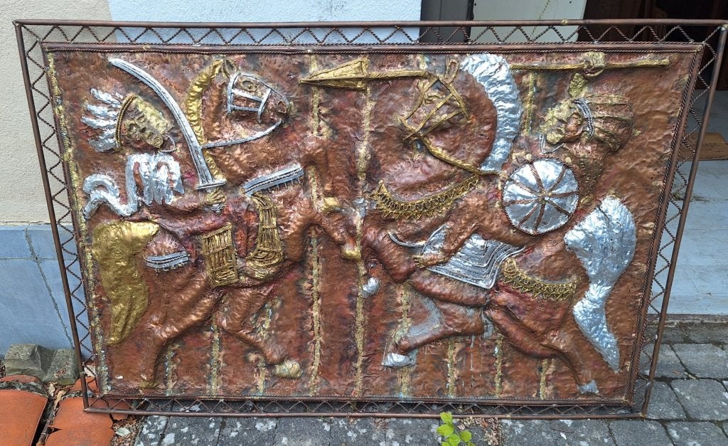 Tableau cuivre, Antiek en Kunst, Antiek | Brons en Koper, Ophalen, Koper