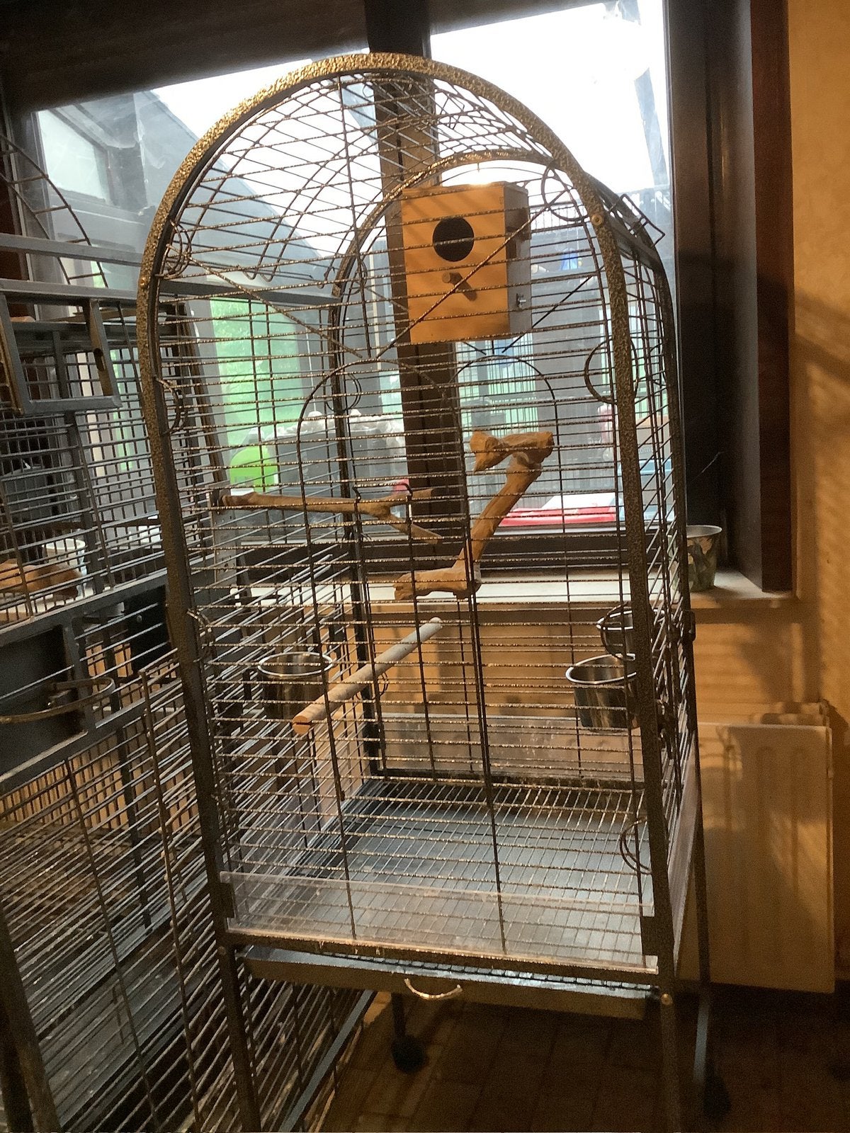 Grote vogelkooi, Dieren en Toebehoren, Ophalen, Gebruikt, Vogelkooi