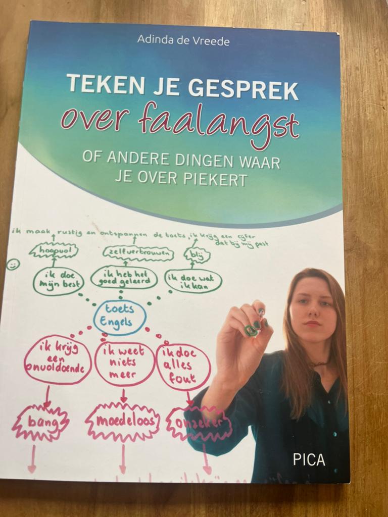 Adinda de Vreede - Teken je gesprek over faalangst, Livres, Psychologie, Enlèvement, Adinda de Vreede