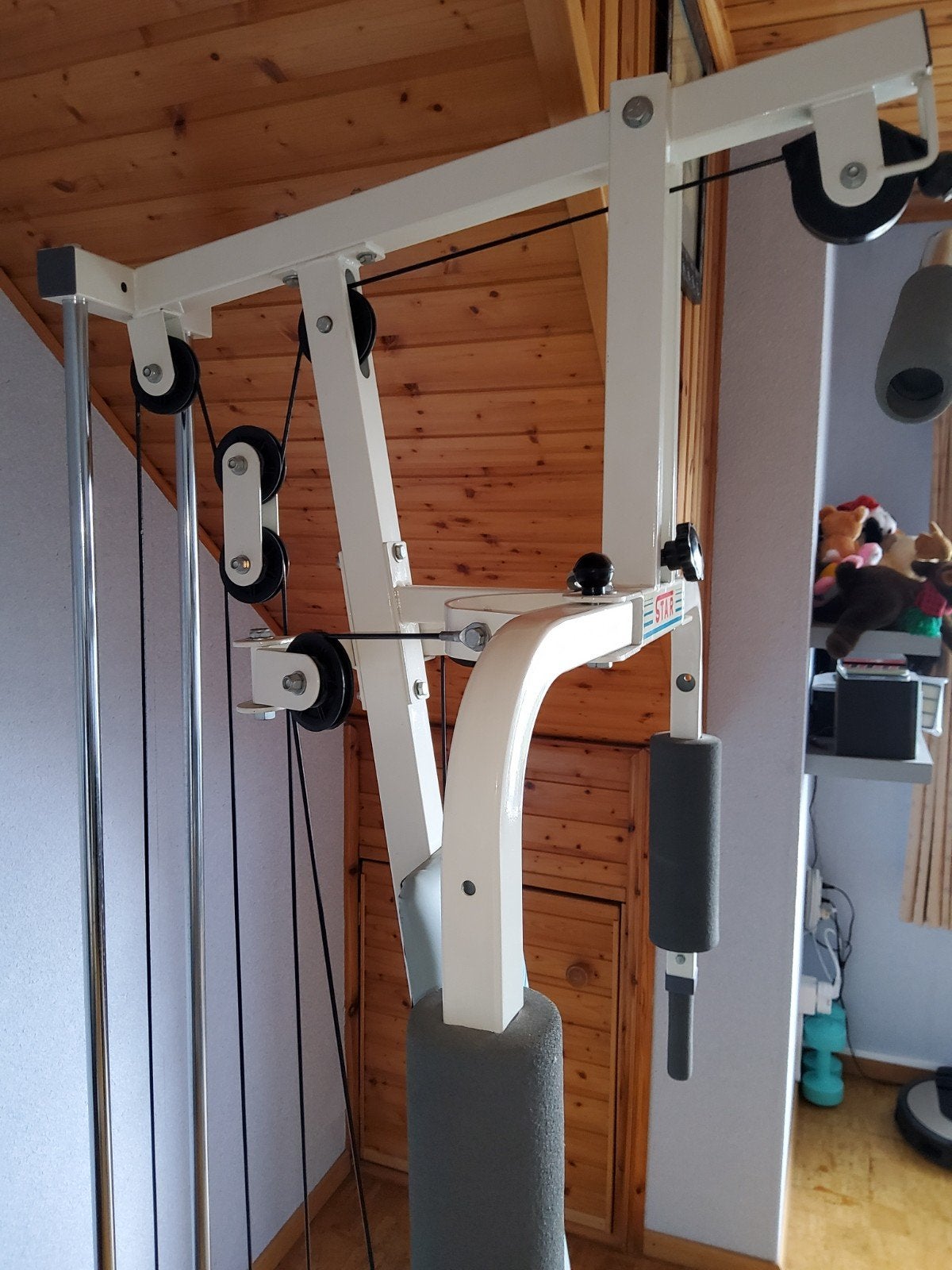 fitnesstoestel  star, Sport en Fitness, Ophalen, Gebruikt, Armen, Fitnessbank