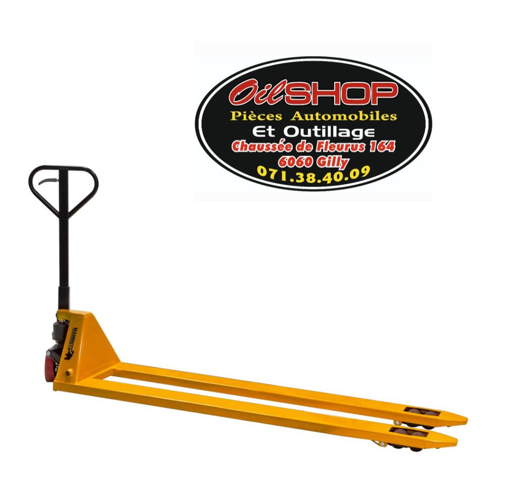 Transpalette 2000 kg, longueur 200 cm, Auto diversen, Autogereedschap, Nieuw, Ophalen