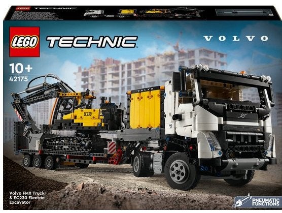 LEGO Technic Volvo FMX truck & elektrische graafmachine, Verzenden, Lego, Nieuw, Technic