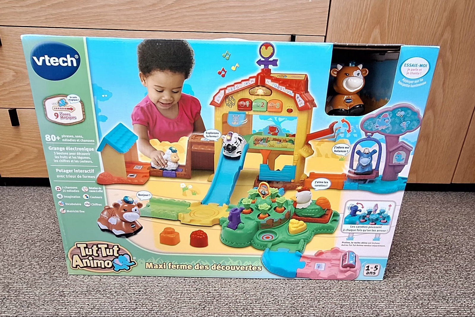 VTech tut tut Animo maxi firm, Enlèvement
