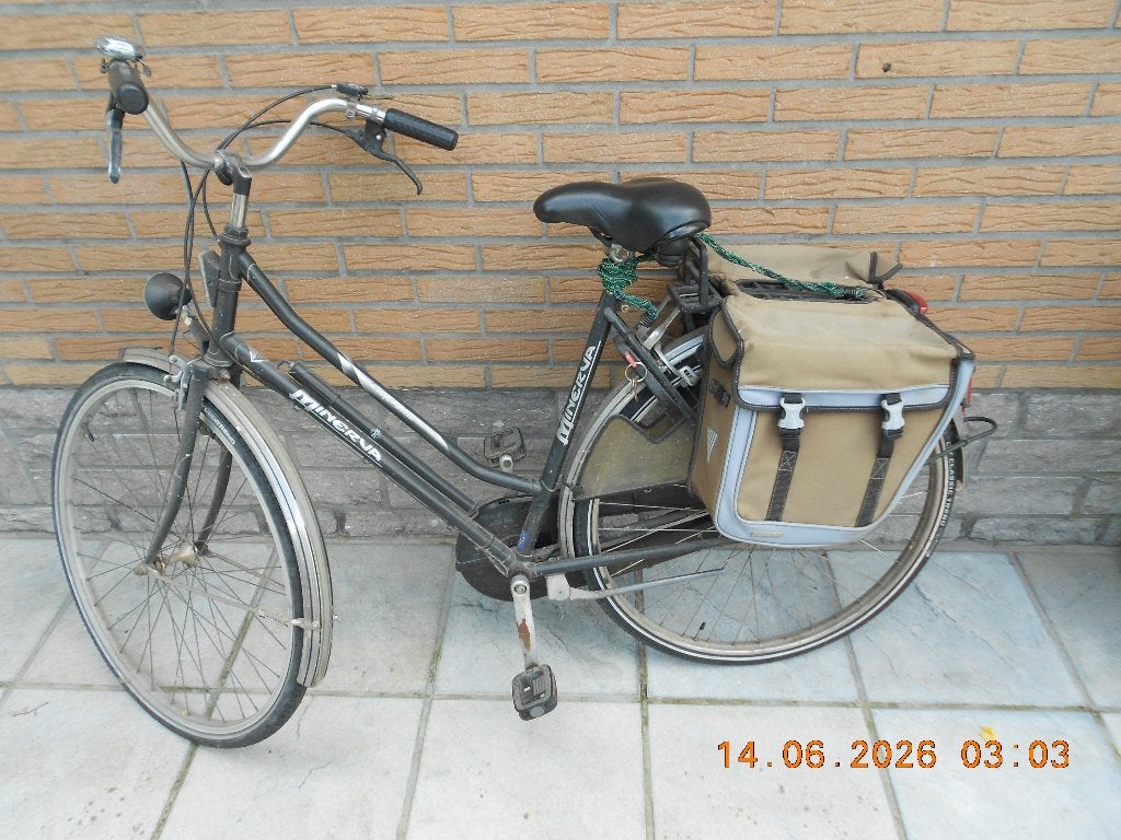 Minerva Damesfiets, Fietsen en Brommers, Fietsen | Dames | Damesfietsen, Ophalen, Velgrem, Versnellingen, 53 tot 56 cm