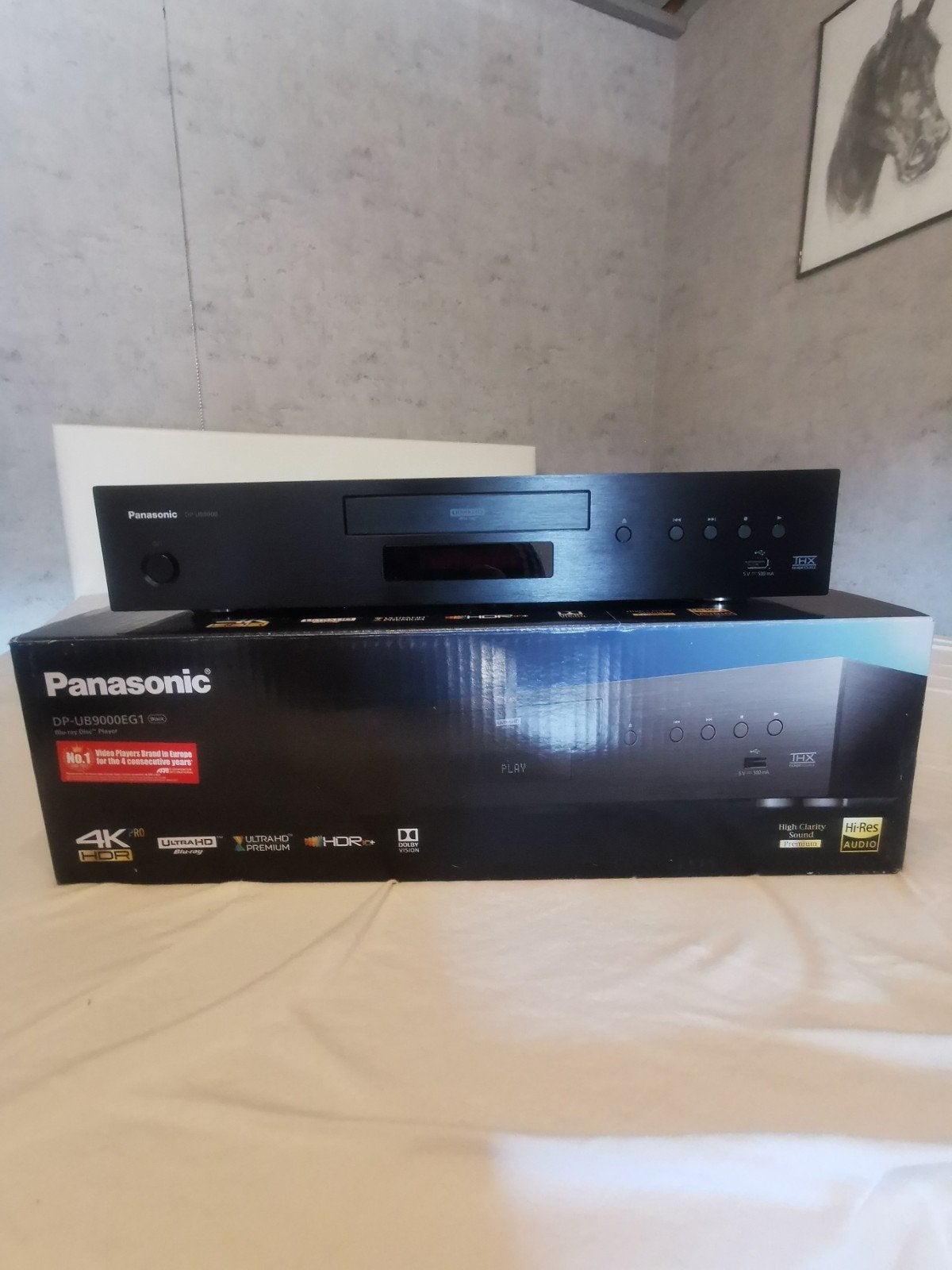Panasonic 9000 eg1 UHD blu ray speler, Enlèvement, Comme neuf, Panasonic, Wi-Fi