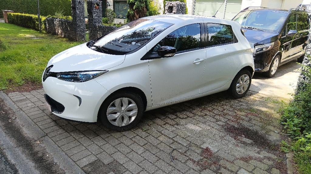 Renault Zoe met afgekochte batterij (Geen huur te betalen), Auto's, Automaat, Stof, Wit, Particulier