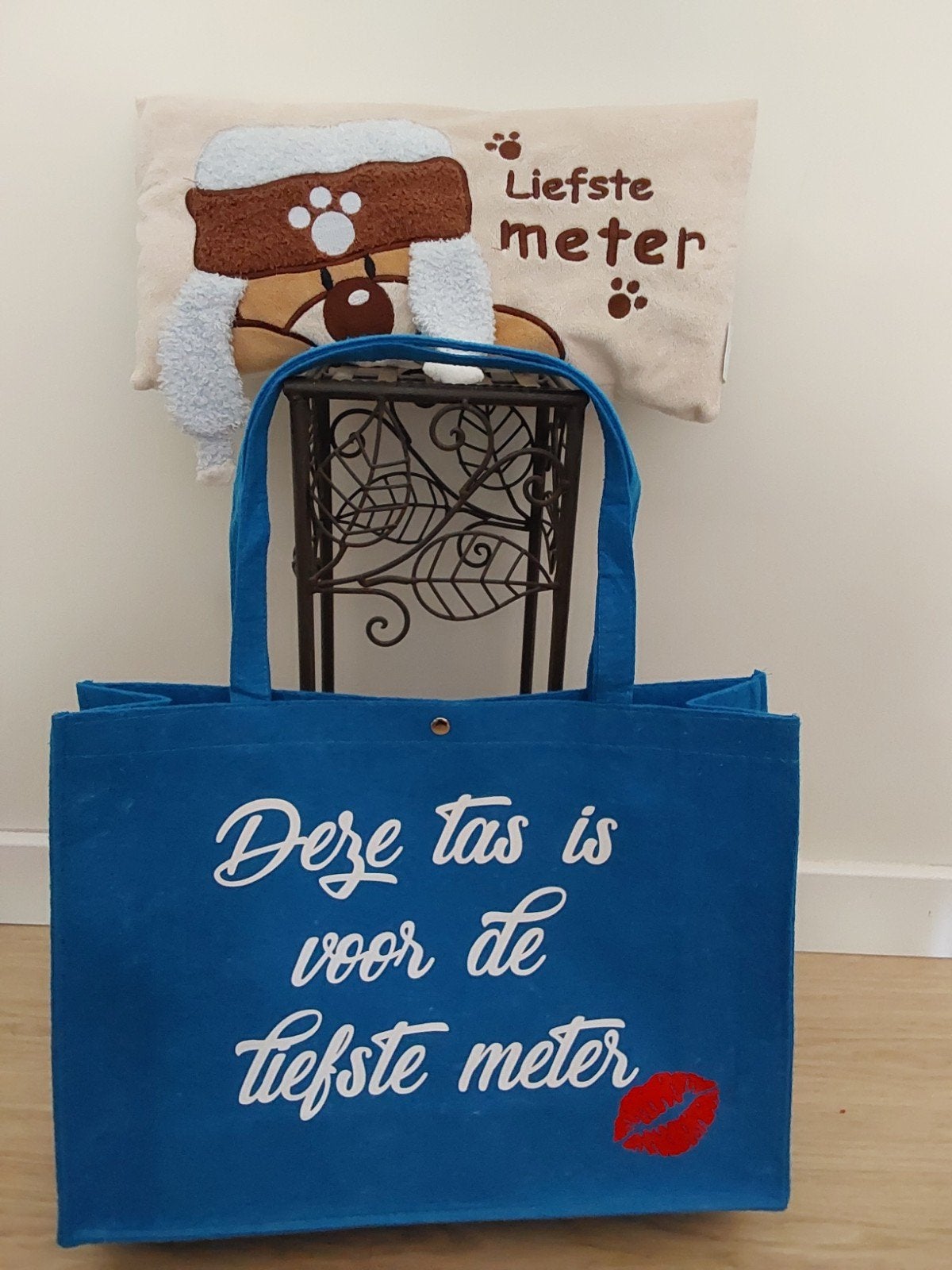 Ultieme verwenpakket voor de meter (kussen en vilten tas), Divers, Emballage cadeau, Enlèvement