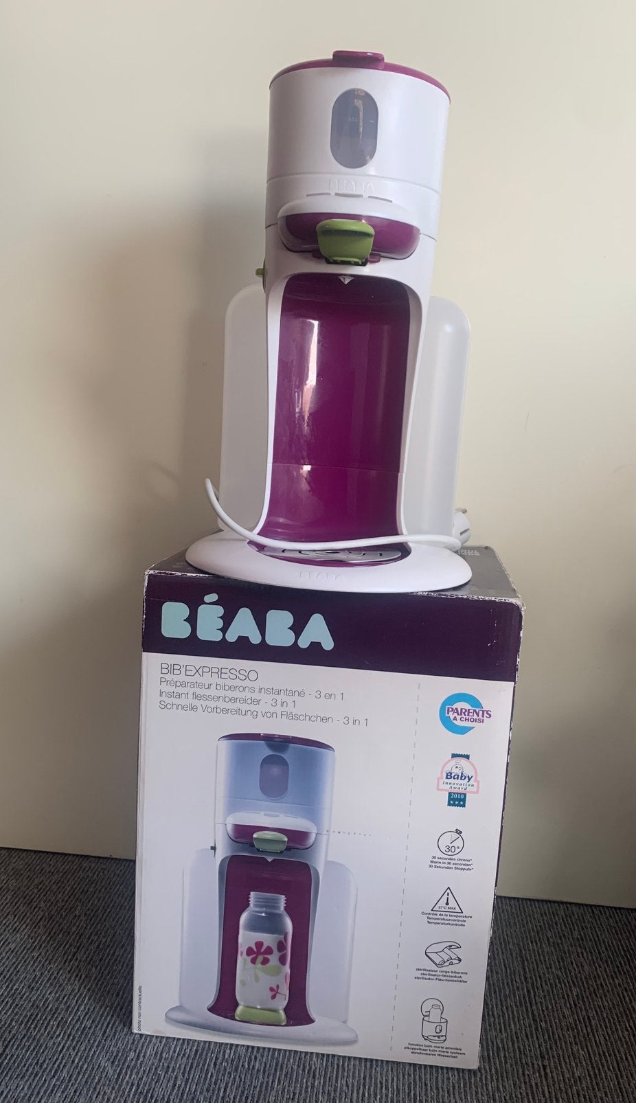 Béaba Bib’Expresso 3-in-1., Ophalen, Gebruikt