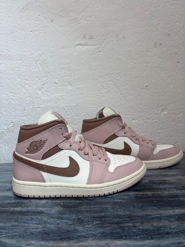 Jordan Air 1 Mid, Kleding | Dames, Ophalen, Bruin, Dansschoenen, Zo goed als nieuw