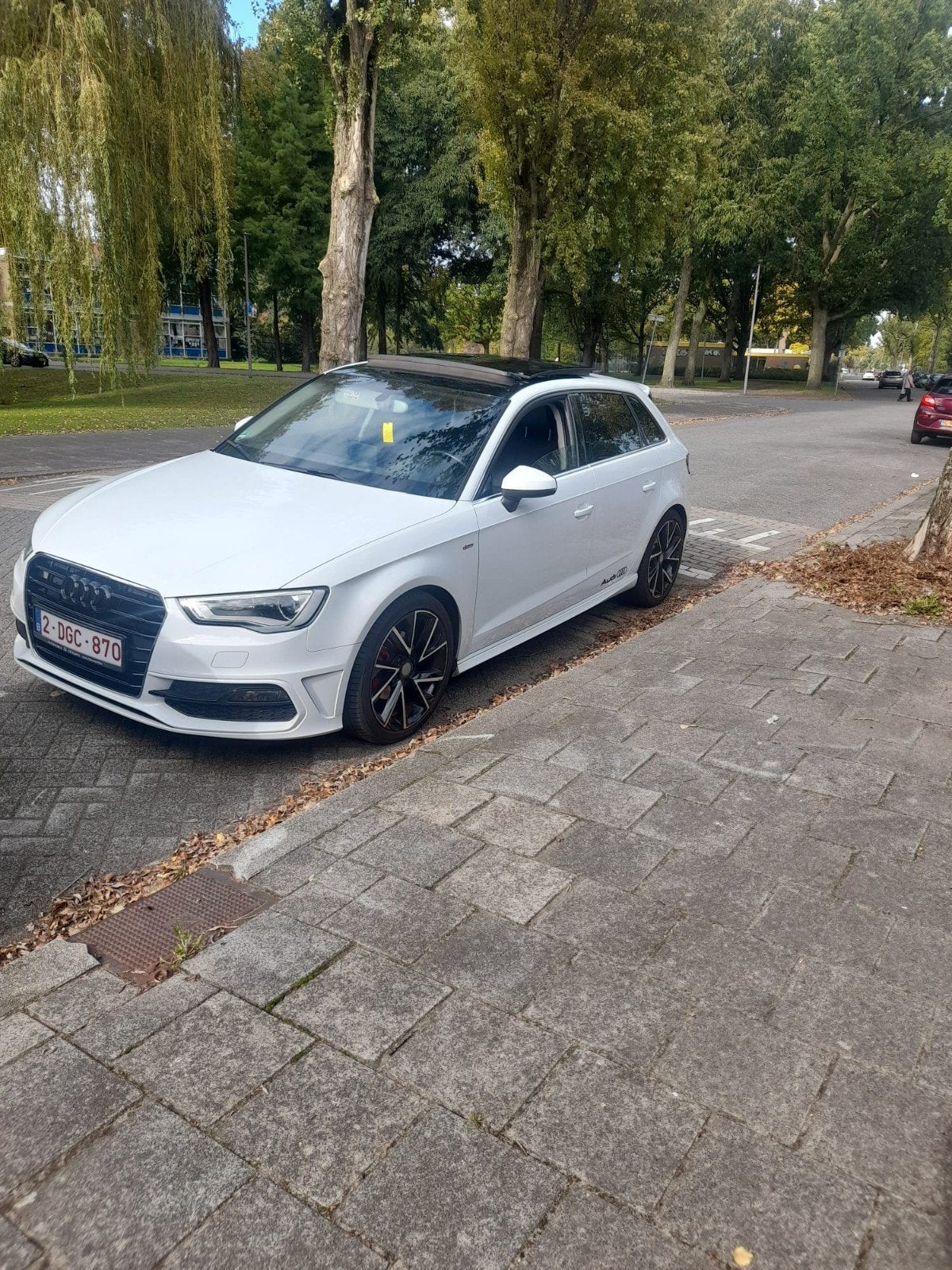 Audi a3 s-line, Auto's, Automaat, Euro 6, Wit, Diesel