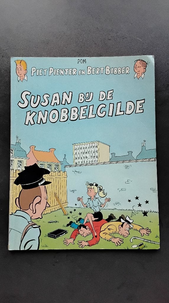 Susan bij de Knobbelgilde nr 45 uit 1995, Boeken, Eén stripboek, Ophalen of Verzenden, Zo goed als nieuw, POM