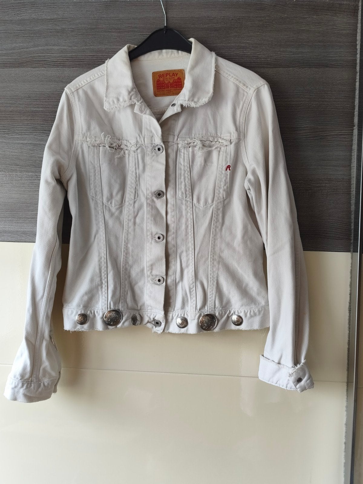 Vestje Replay, Kleding | Dames, Maat 38/40 (M), Wit, Replay, Ophalen of Verzenden