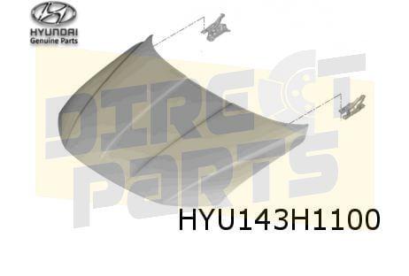 Hyundai	Tucson (1/21-) (NX4) motorkap (te spuiten) Origineel, Auto-onderdelen, -, -, Nieuw, Hyundai