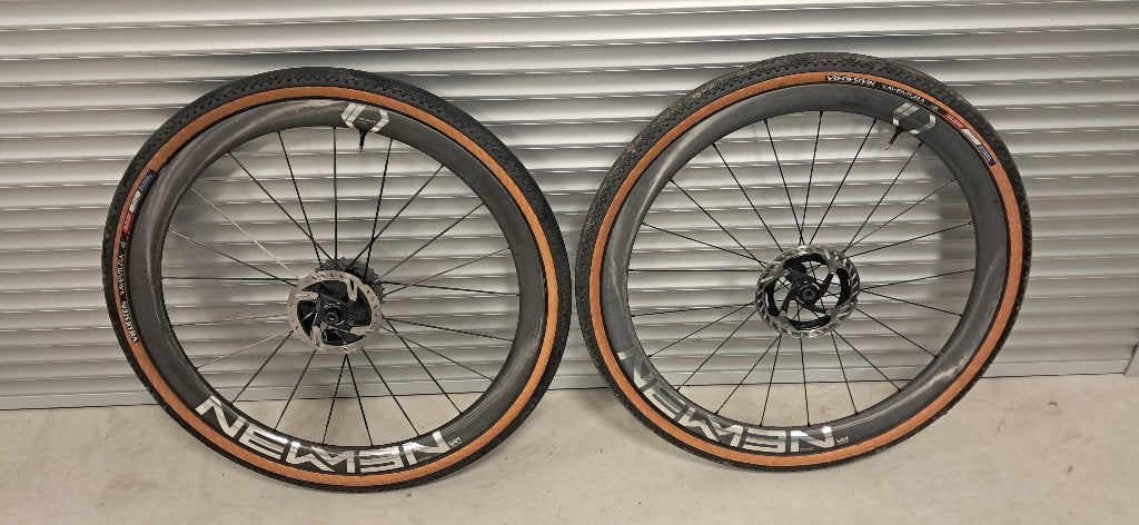 Newmen wielen race/gravel, Fietsen en Brommers, Ophalen of Verzenden, Gebruikt, Wiel, Carbon
