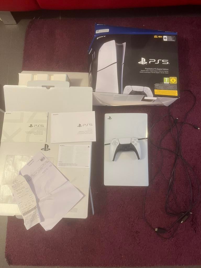 PlayStation 5 Slim Digital, Consoles de jeu & Jeux vidéo, Consoles de jeu | Sony PlayStation 5, Playstation 5, Enlèvement
