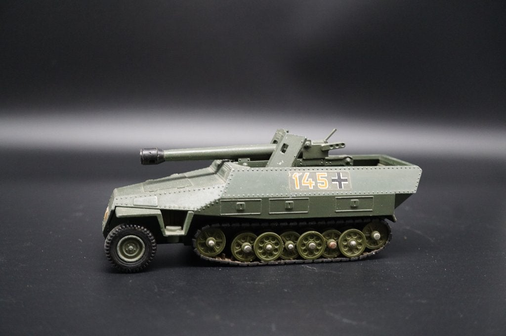 Dinky Toys Duitse 7,5 cm Tank destroyer half track - TOP, Ophalen of Verzenden