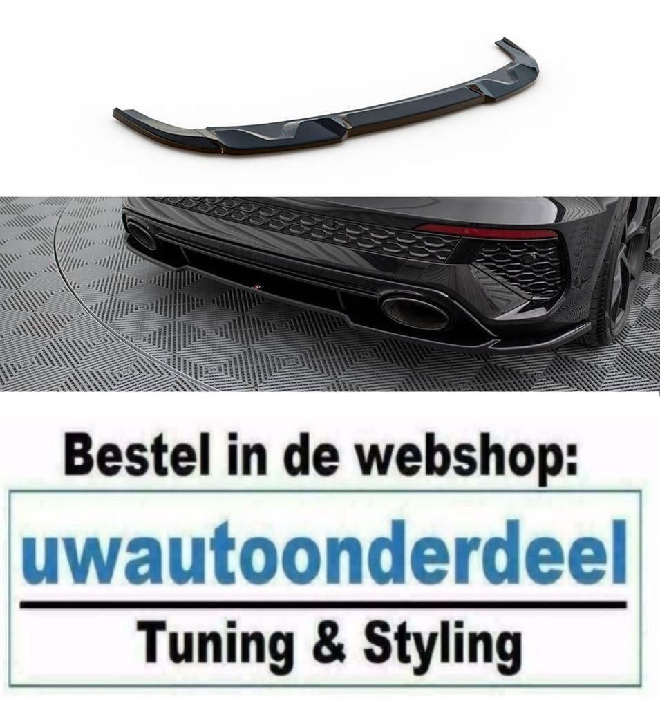 Central Rear Valance Spoiler Geschikt Voor Audi RS3 Sportbac, Verzenden
