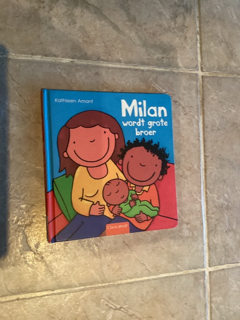 Milan wordt grote broer, Gelezen, Jongen of Meisje, Ophalen of Verzenden, Kathleen Amant