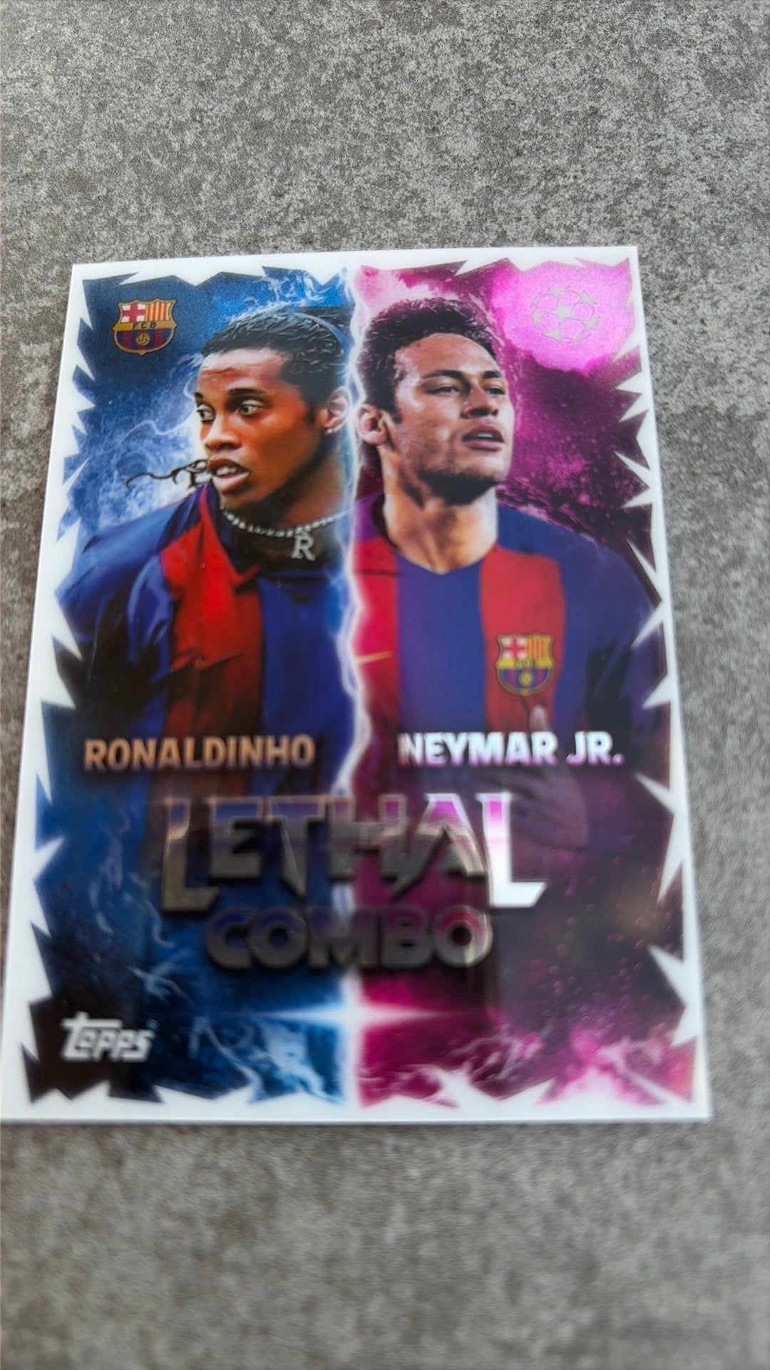 Match Attax Lethal Combo kaart, Ophalen, Gebruikt, Plaatje