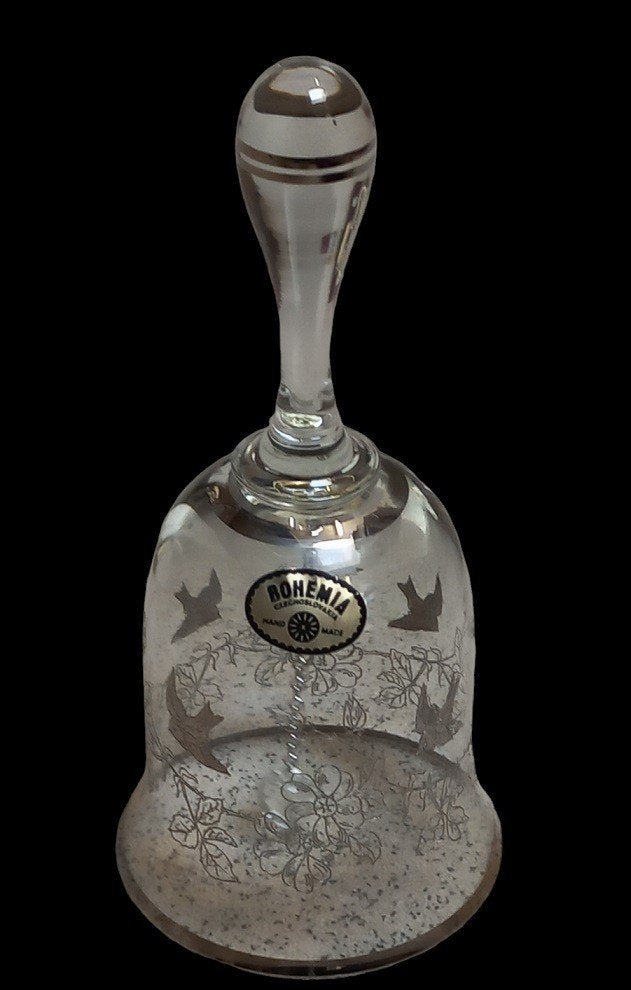 Bohemia kristallen tafelbel, Antiek en Kunst, Ophalen of Verzenden