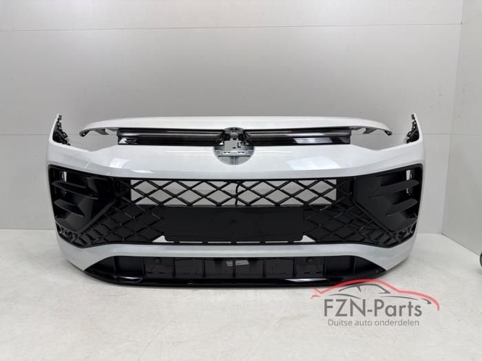 VW Tayron 57L Voorbumper R-Line met Grille 6PDC L0K1, Enlèvement ou Envoi, Utilisé, Avant, Pare-chocs
