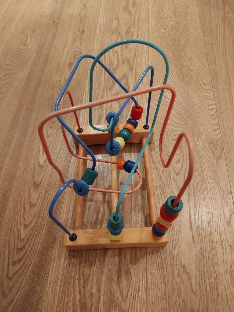 Houten kralenspiraal, Kinderen en Baby's, Ophalen, Zo goed als nieuw, Overige typen