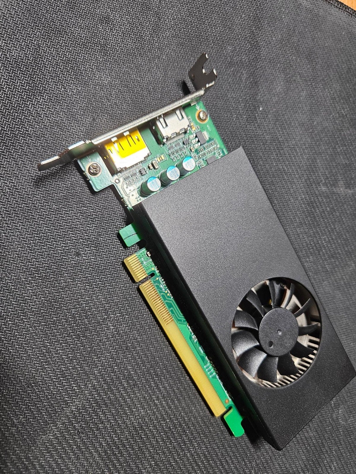 RX6400 LP 4 GB OEM, Computers en Software, Videokaarten, Ophalen, AMD, GDDR6, PCI-Express 4