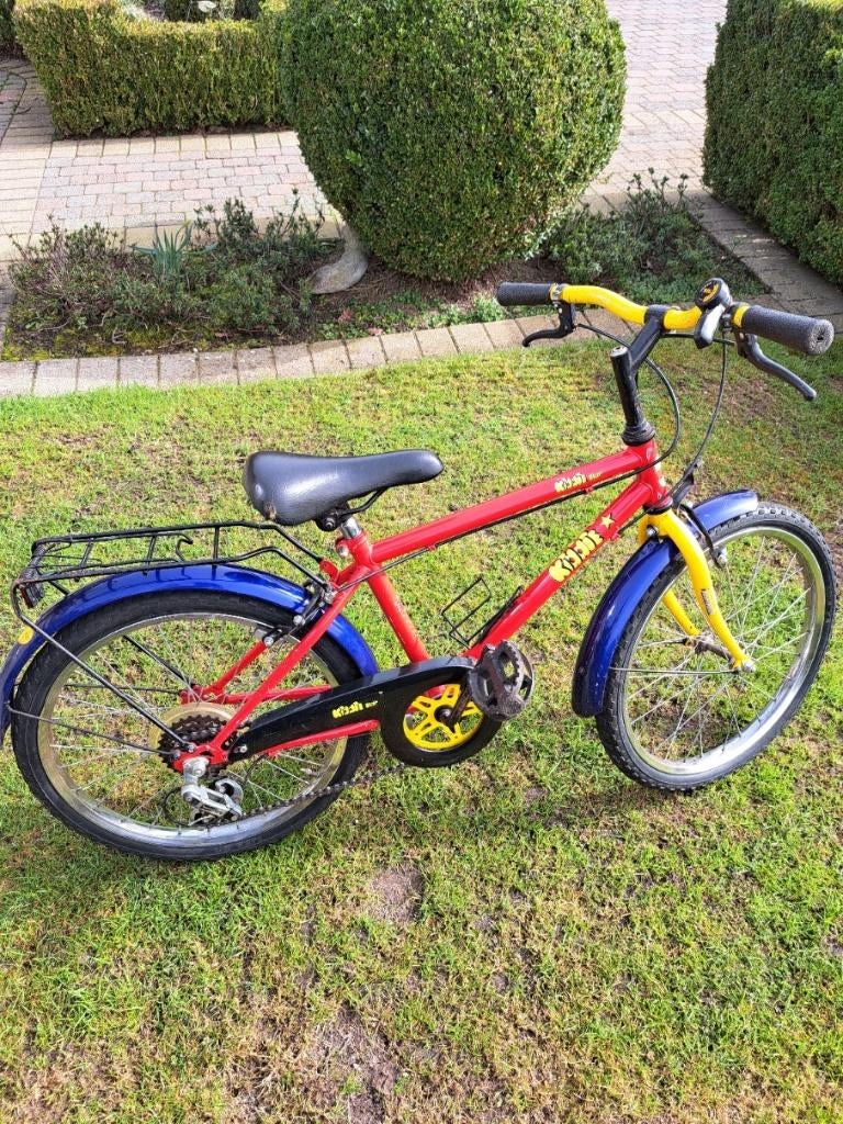 kinderfietsen, Fietsen en Brommers, Fietsen | Kinderfietsjes, Ophalen, Gebruikt, 16 tot 20 inch