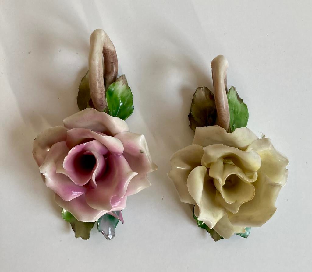 Capodimonte bloemen, Antiquités & Art, Curiosités & Brocante, Enlèvement