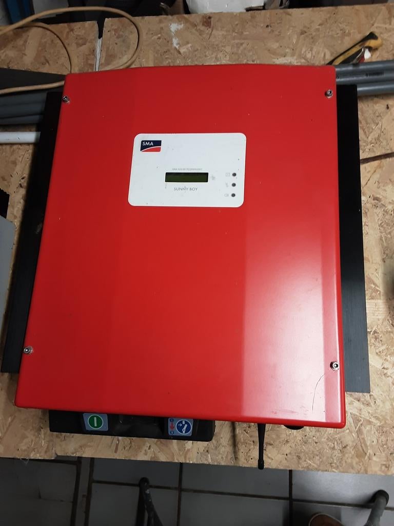 Pv omvormers Sunny Boy SMA, Ophalen