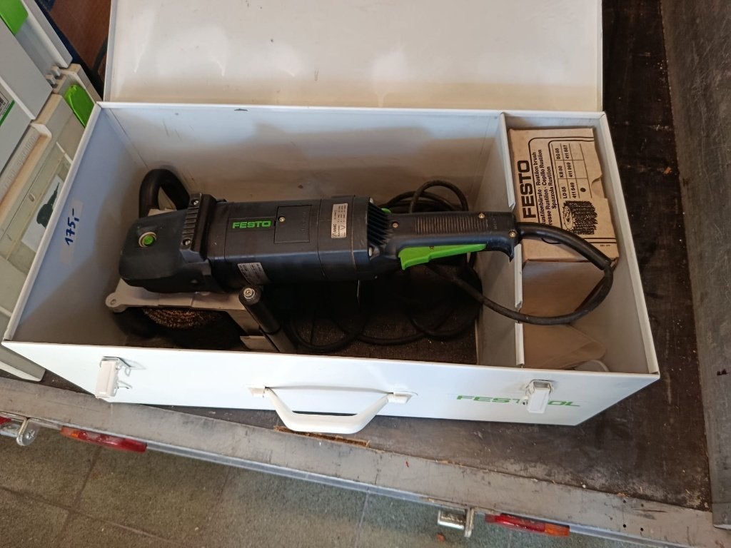 FESTOOL SATINEER BORSTEL MACHINE, Bricolage & Construction, Outillage | Ponceuses, Enlèvement ou Envoi, Comme neuf, 600 à 1200 watts