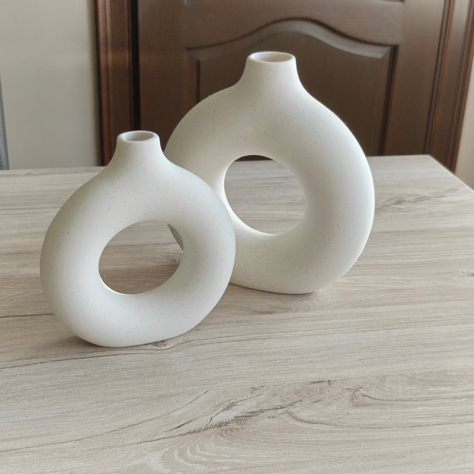 Vases décoratifs, Maison & Meubles, Autres couleurs, Comme neuf, Pierre/céramique, Finition mate