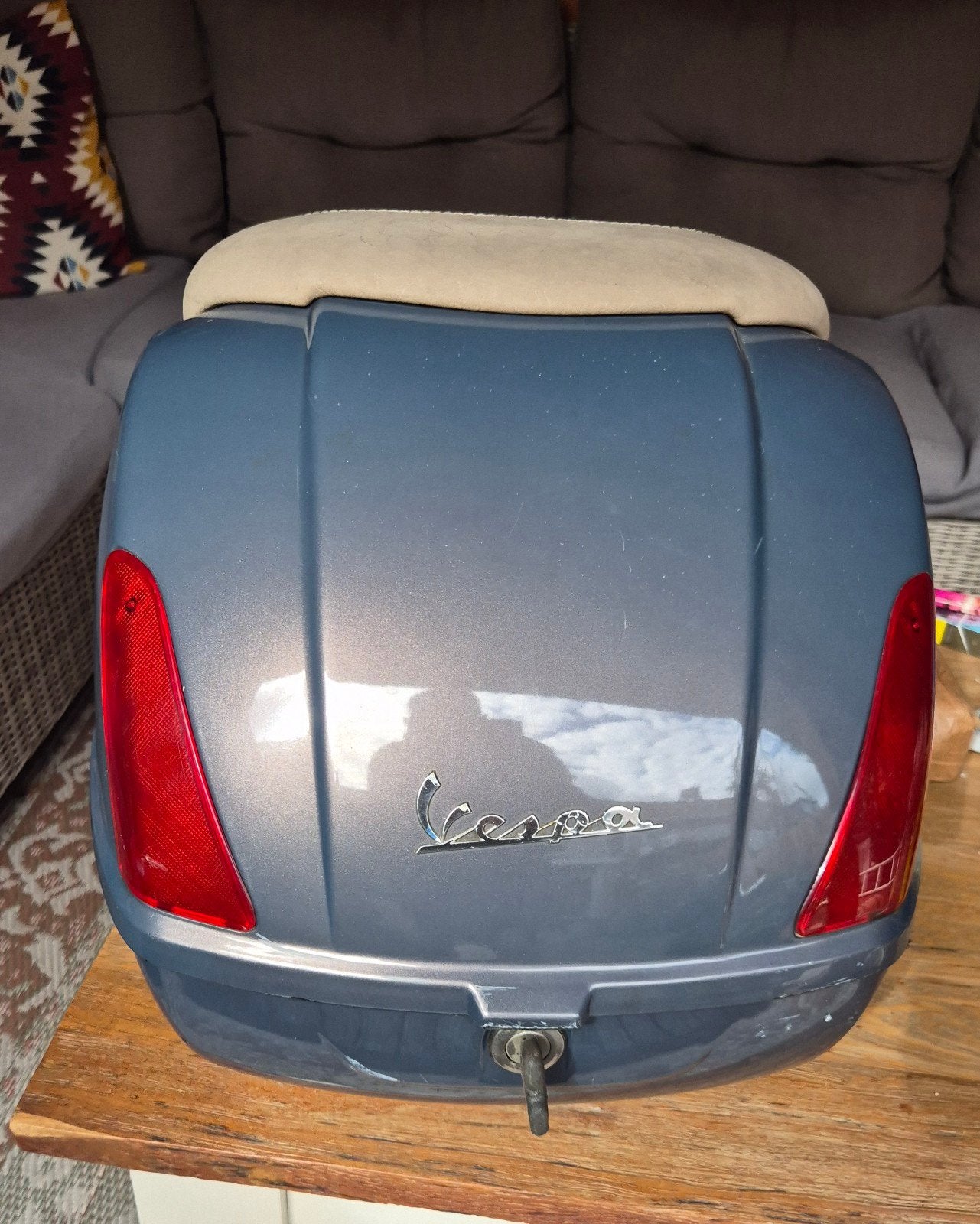 vespa Gts topkoffer, Ophalen of Verzenden, Gebruikt