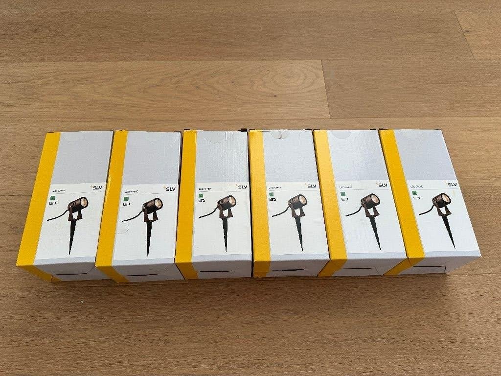 SLV led spike tuinverlichting 6 stuks, Ophalen, Minder dan 50 watt, Nieuw, Netvoeding