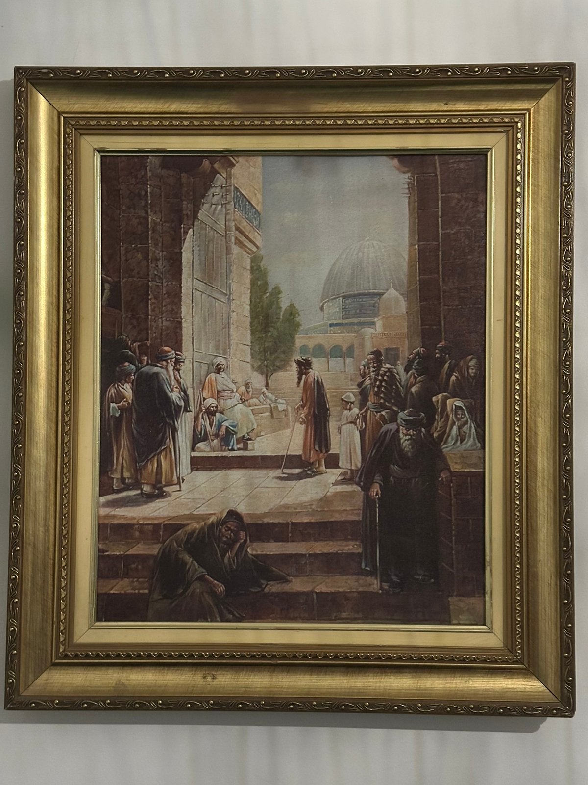 peinture orientaliste, Antiquités & Art, Enlèvement, Peinture à l'huile, Toile