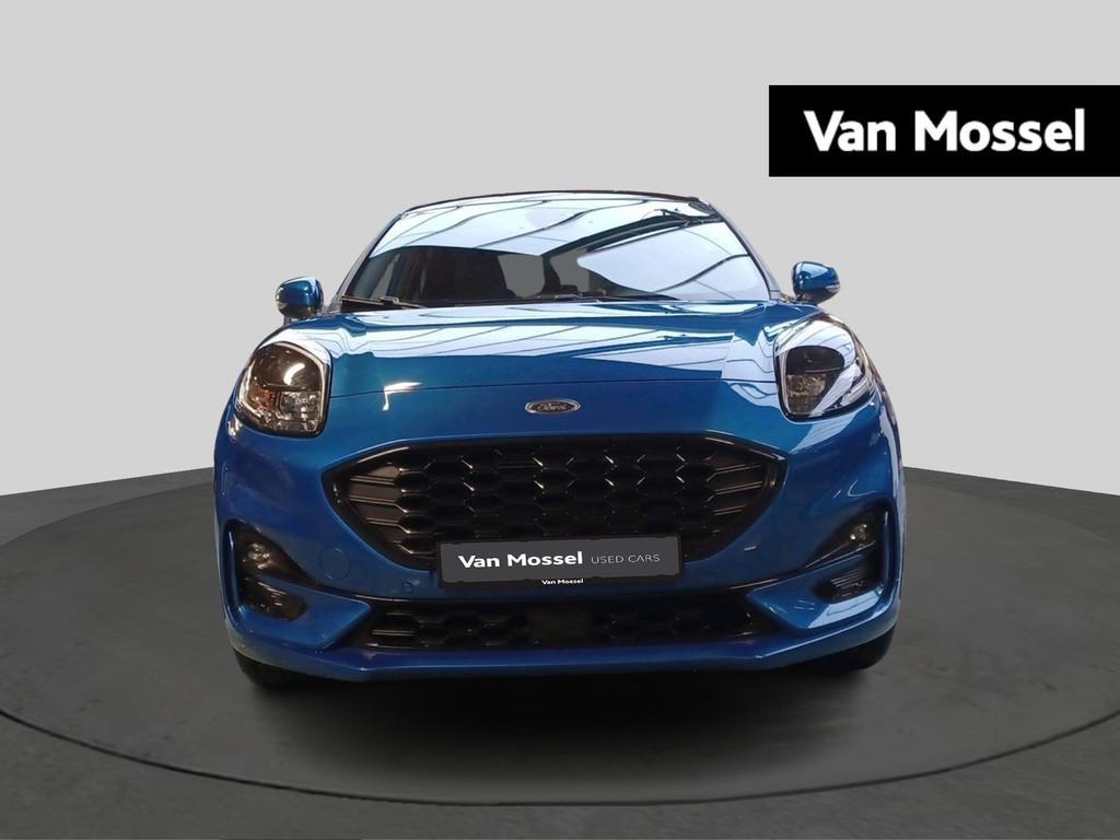 Ford Puma ST-Line X - Pano - MHEV - Trekhaak, Auto's, Stof, Blauw, https://public.car-pass.be/vhr/606e100c-fb57-47b2-a5cd-7034f3c27f7d
